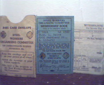 Dues Card, with Original Envelope & W-2s 44