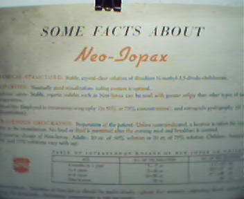 Neo Topax Fact Sheet from WWI! Schering Co.