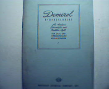 Demerol-Hydrocholoride by Winthrop Chemical