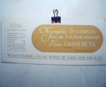 Omni Beta from William Warner and Co.