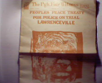 Pittsburgh Fair Witness-2/19/71 Freak Brother