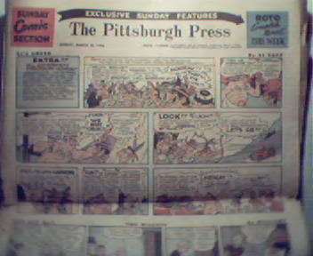 Pgh Press.3/24/46 Red Ryder,Dixie Dugan,More!