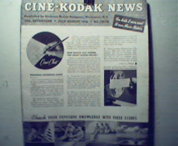 Cine Kodak News-7-8/41 Good Shots,Post Office