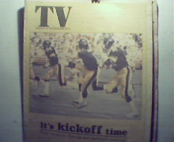 TV Mag of Pittsburgh Press-9/88 Network Blitz of Footba