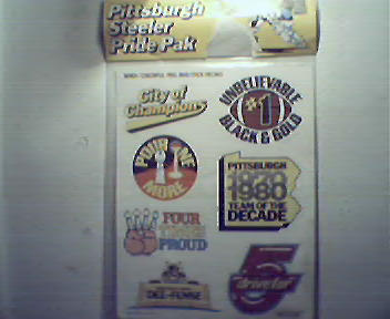 Pittsburgh Steeler Pride Pack from 1980!