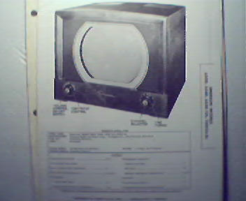 Emerson 650D,654D,655D Service Manual c1950!