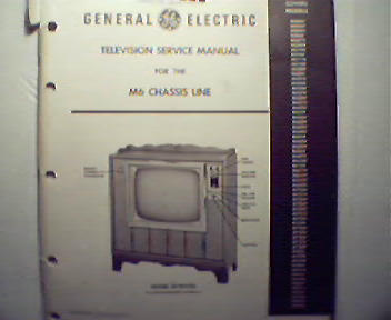 General Electric Television Svc Manual for M6 Line,c'50