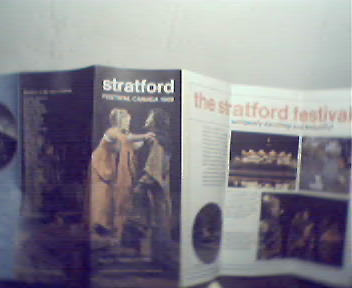 Stratford Festival of Canda 1969 Visitor Information!