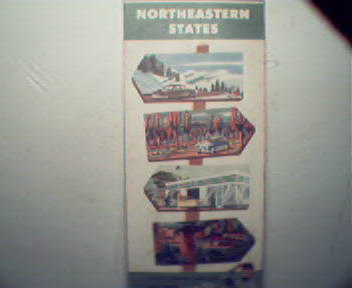 Cities Service Gas Co Map of United States frm 1940s!