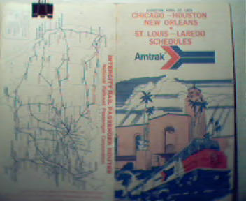 Chicago, New Orleans,Houston, Laredo 1975 Amtrak!