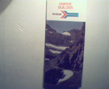Empire Builder from Amtrak from 1973! Color!