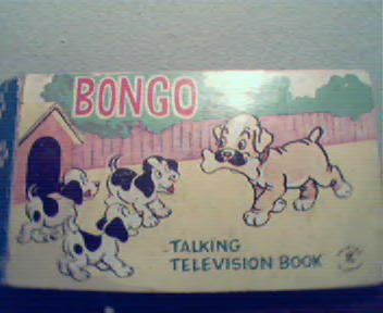 Bongo Talking Television Book from 1950s!
