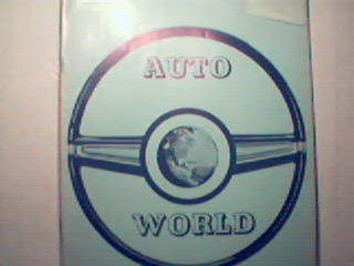 Auto World! 1/1964 Mini T Bird, Wynn Gas Transfer Vlve!