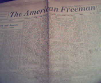 American Freeman-2/36 Tomato, Facism,McAddoo!