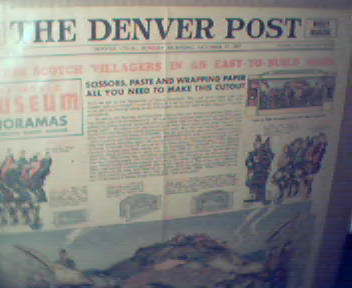 Denver Post World Musuem Dioramas from 1937!