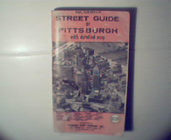 Pittsburgh Street Guide and Detailed Map 1963!