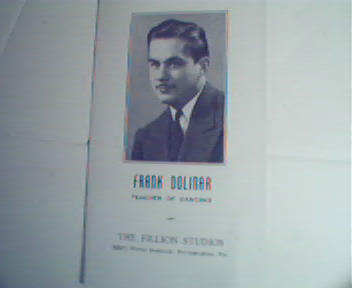Frank Dolinar-Teacher of Dancing- Fillion Studios-1930s