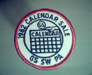 1982 Calendar Sale Girls Scouts of Southwestern PA!
