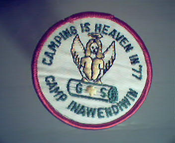 Camp Inawendiwin Camping is Heaven 1977!