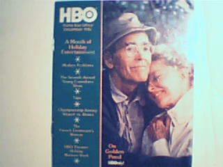 HBO Guide-12/82 OnGolden Pond, TAPs,Stir Crazy!