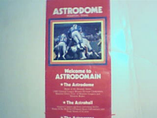 Astrodome Fall Winter 1981-1982 Brochure!