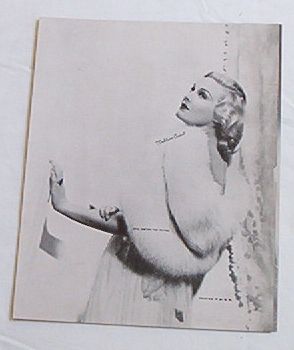 8x10 Photo Actress Madeline Carroll 1930s?