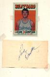 Louie Dampier Photo Card and Autograph!