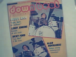 Down Beat-3/82 LeRoy Jenkins, Ricky Ford, Jemeel M!