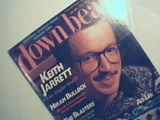 Down Beat- 6/84 Keith Jarret Interview, Hiram Bullock!