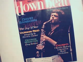 Down Beat-3/83 Dave Sanborn, Vernon Reid, G.Winston!