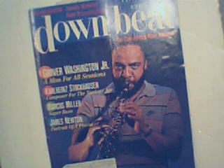 Down Beat-4/83 Grover Washington, Marcus Miller,C.Harri