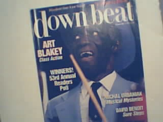 Down Beat-12/88 Art Blakey, Michal Urbaniak,D.Benoit!