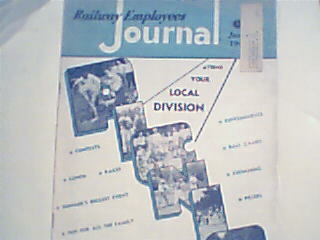 Railway Employees Journal-7/49Erie RR Diesel,MonroeVA