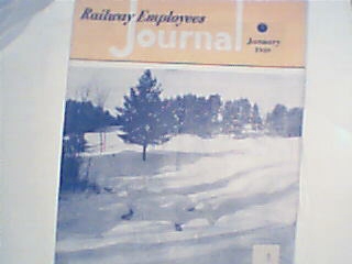 Railway Employees Journal-1/49 Rock Island,Snowplow!