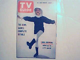 TV Guide!-6/1/66 Franchot Tone, Carol Channing!