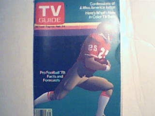 TV Guide!-9/2/78 Miss America Judge,Spider Man, Footbl