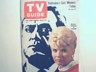 TV Guide-4/6/68 Barbara Anderson, Quiz Show,Baseball