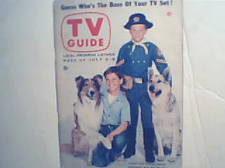 TV Guide-7/2/55 Gleason, Red Sketon,RinTinTinLassie