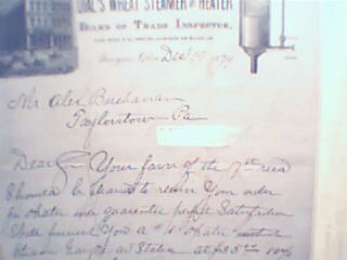 Two Nice Letterheads from 1870s! Deals Steamer Co.!