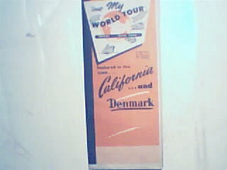 California and Denmark World Tour Info 1950s!