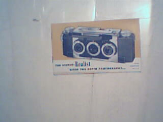 Stereo Realist Camera Brochure from c1940s!