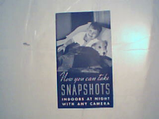 Kodak SS Pan Film Brochure!  c1930s!