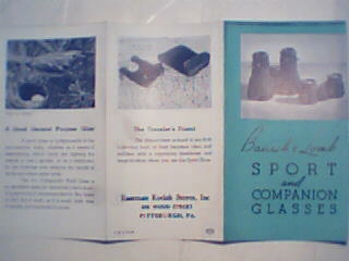 Bausch and Lomb Sport and Companion Glasses!