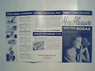 More Pleasure with Your Kodak! c1938