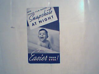Kodak Snapshots at Night c 1939! How To,Exposure Guide!