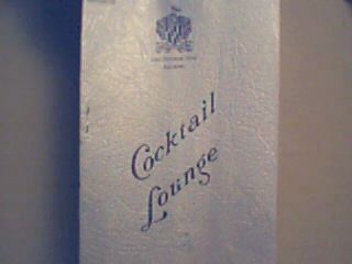 Cocktail Lounge in Lord Baltimore Hotel, Bltm.MD 1944!