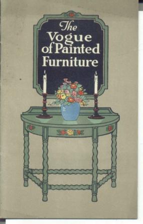 c20s KYANIZE VARNISHES,PAINTED FURNITURE Bklt