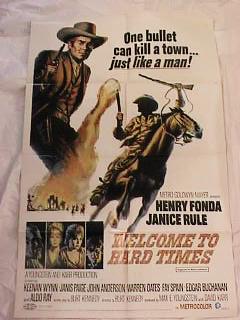 1967 WELCOM TO HARD TIMES *ing HENRY FONDA 1967 WELCOM TO HARD TIMES *ing HENRY FONDA