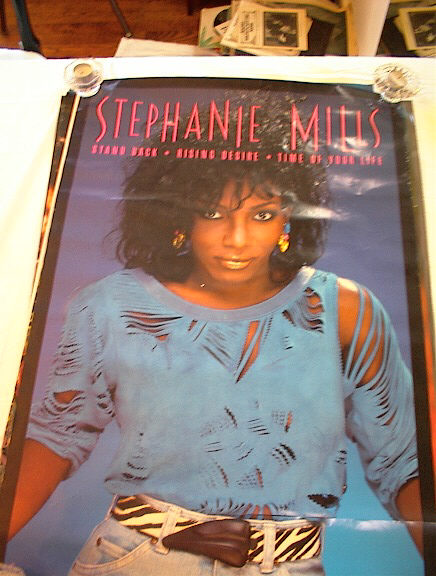 STEPHANIE MILLS STAND BACK POSTER (click to enlarge)