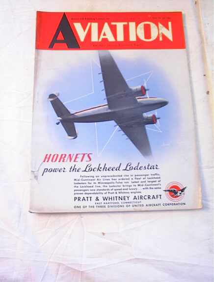 JAN,1940 AVIATION TACA-JUNGLE AIR FREIGHTER (click to enlarge)